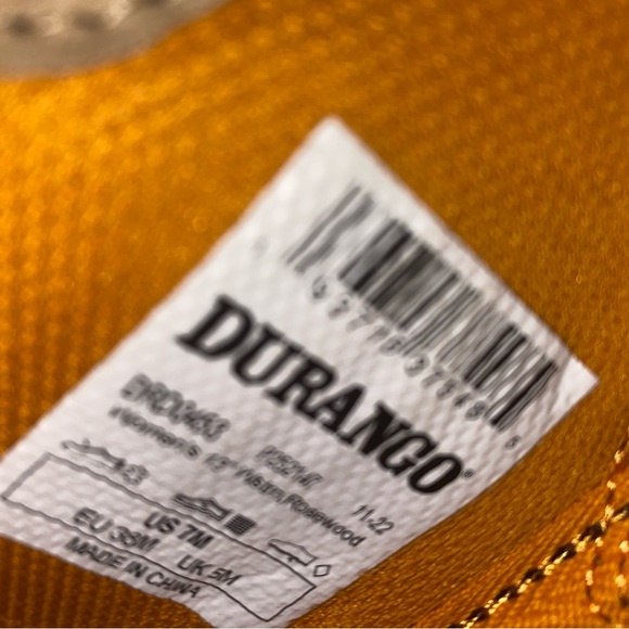 ‘Crush’ Rosewood Durango Cowboy Boots - Picture 6 of 6